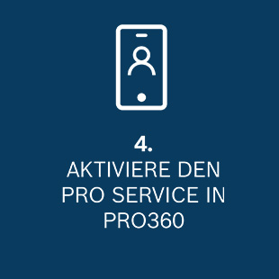 Schritt 4, Aktiviere den Pro Service in Pro360