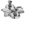 Artikelbild 1 des Artikels Kreuzmontageplatte D1,5 mm mit Euroschrauben Kreuzmontageplatte D1,5 mm mit Euroschrauben