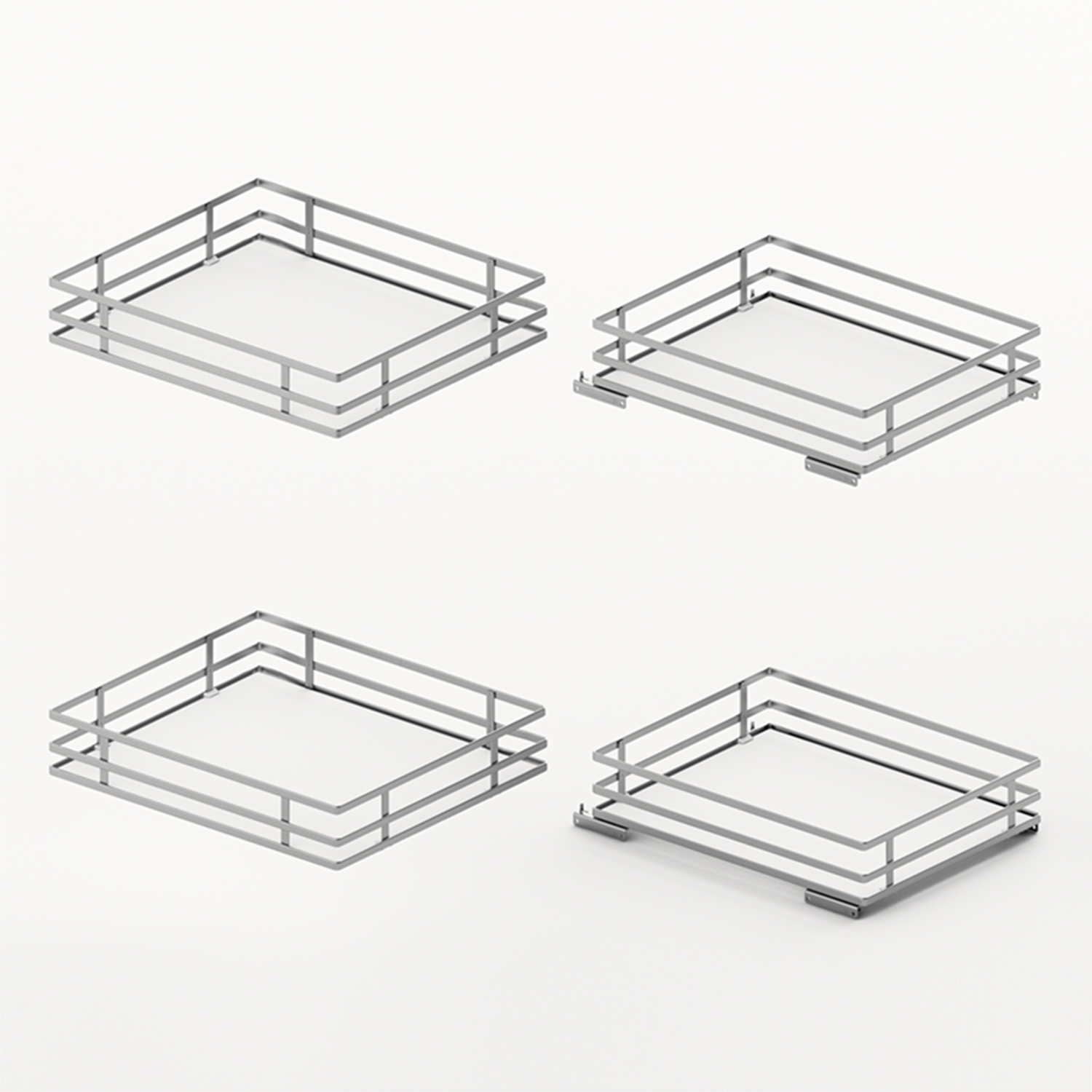 Orta Tablarset 400 TB400 verchromt/weiss
