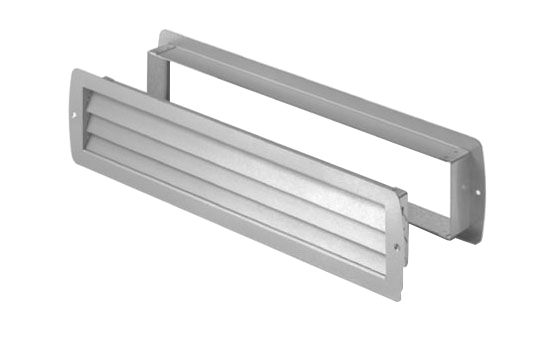 Lüftungsgitter 9020 L - Aluminium F1 elox.