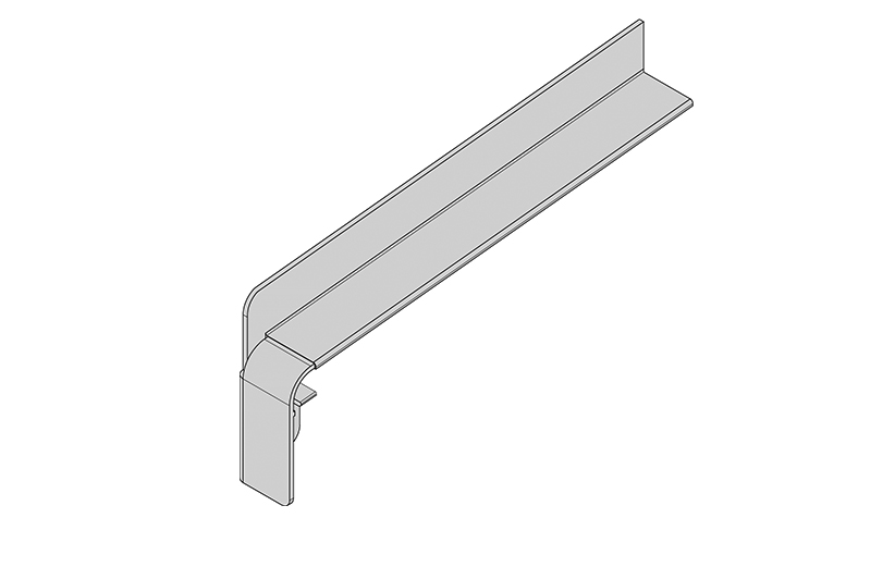 Artikelbild 1 des Artikels Alu-Gleitabschluss BF4004-Z  110mm  rechts   blank Alu-Gleitabschluss BF4004-Z  110mm  rechts   blank