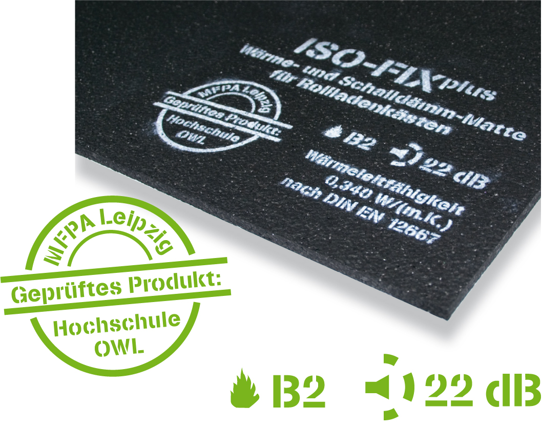 KONTEX ISO-FIX plus Wärme/Schalldämm Matte 10mm