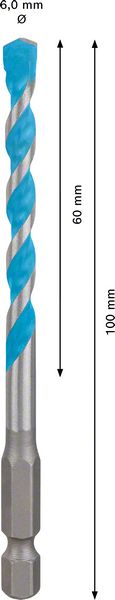 Artikelbild 4 des Artikels Bosch Expert HEX-9 Multiconstruction Bohrer 6,0x60