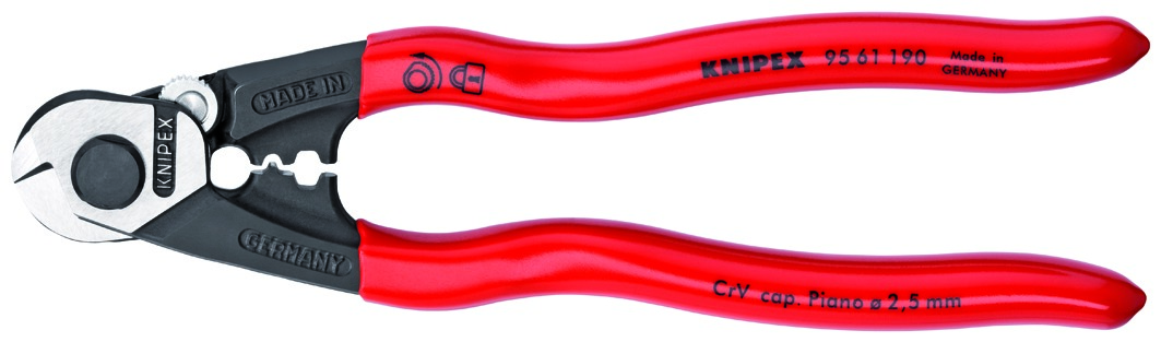 Artikelbild 1 des Artikels KNIPEX Drahtseilschere 9561 190mm KNIPEX Drahtseilschere 9561 190mm