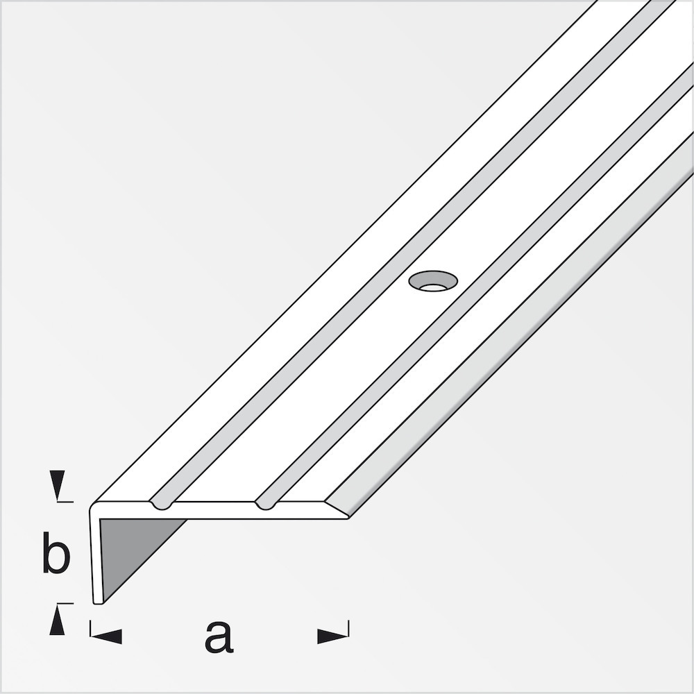 Artikelbild 4 des Artikels alfer Alu Winkel-Abschlußprof. 25 x10mm Lg. 2000mm