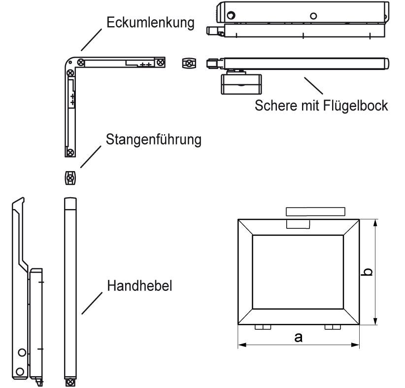 Artikelbild 1 des Artikels GEZE OL90 Abdeckprofil 6000mm  - EV 1 GEZE OL90 Abdeckprofil 6000mm  - EV 1