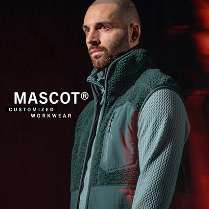 Infografik zu der Personalisierung Mascot Workwear Produkten