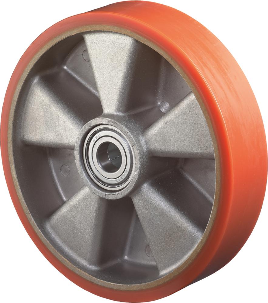 Artikelbild 2 des Artikels Polyurethanrad Ø80mm Achsdurchmesser 15mm