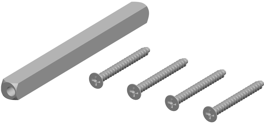 Artikelbild 1 des Artikels Befestigungsset für Drückergarnituren 8 mm VK Befestigungsset für Drückergarnituren 8 mm VK