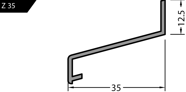 Artikelbild 1 des Artikels Blendrahmen-Abdeckung Z 35 - G 216 / C34 elox.* Blendrahmen-Abdeckung Z 35 - G 216 / C34 elox.*