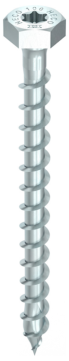 Holzbauschraube 10x100mm VG Kombisechskantkopf