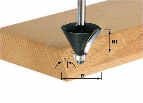 Artikelbild 1 des Artikels Festool Fasefräser HM Ø 36mm Schaft 8mm Festool Fasefräser HM Ø 36mm Schaft 8mm