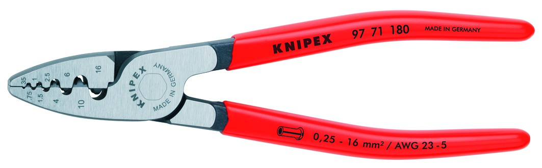KNIPEX Crimpzange für Aderendhülsen 9771