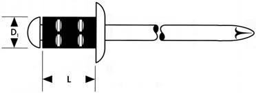 Artikelbild 1 des Artikels Gesipa Blindnieten PolyGrip Stahl/Stahl 4,0x10mm Gesipa Blindnieten PolyGrip Stahl/Stahl 4,0x10mm