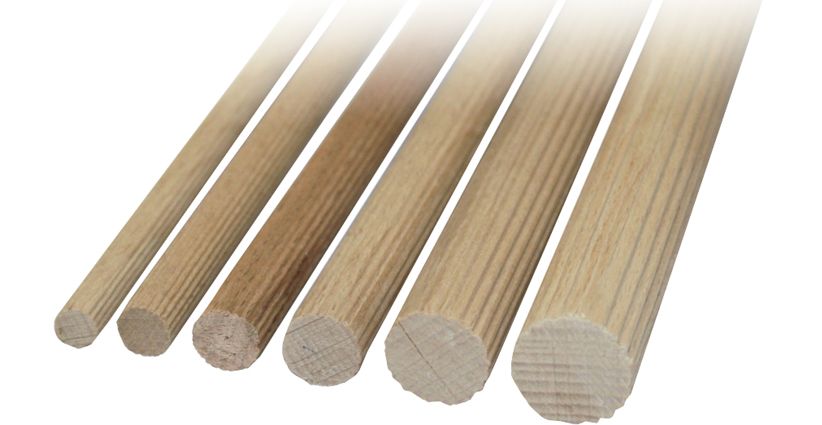 Artikelbild 1 des Artikels facett Buche-Rundstab geriffelt 10x1000 mm facett Buche-Rundstab geriffelt 10x1000 mm