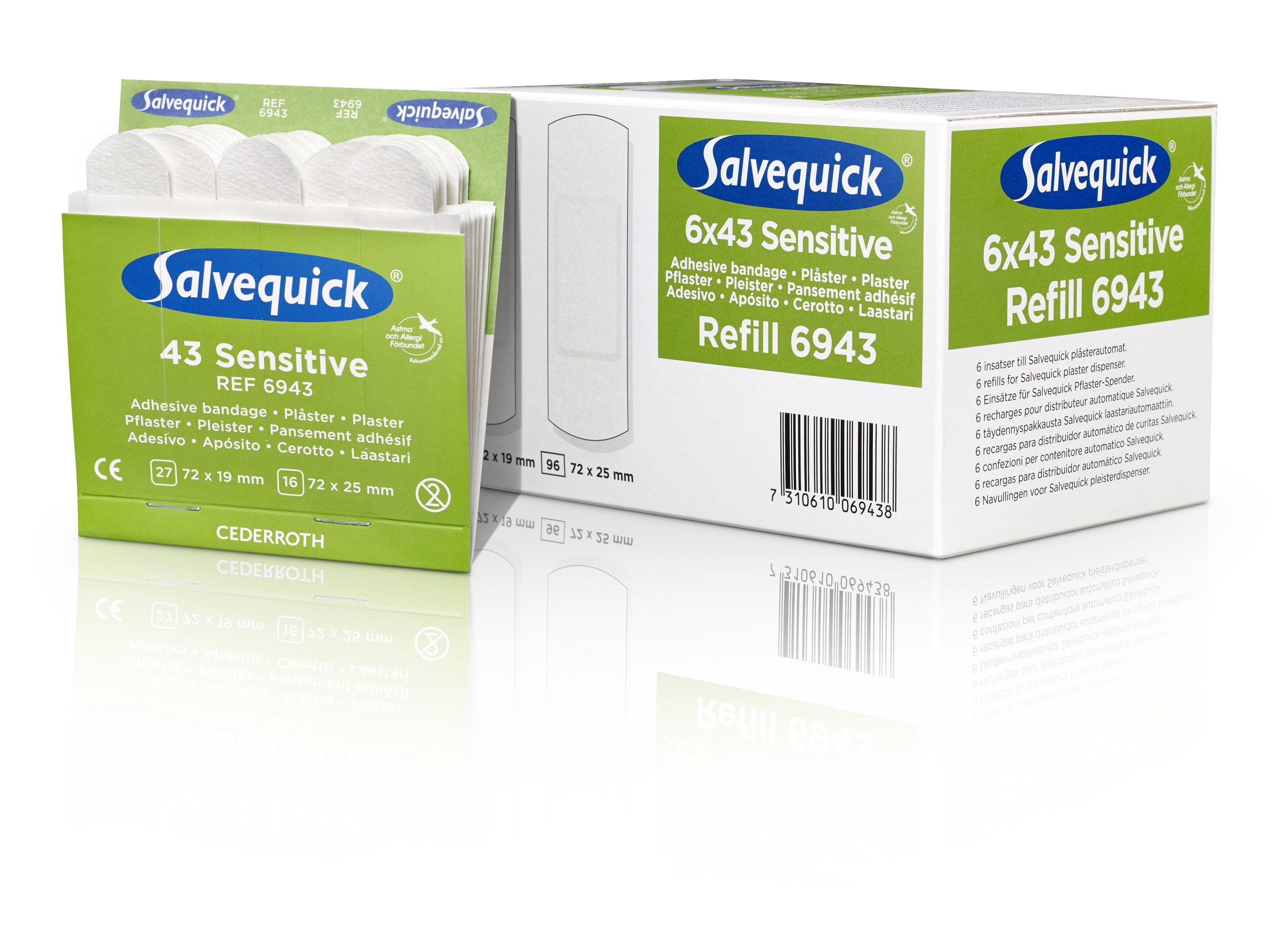 Artikelbild 1 des Artikels Cederroth Sensitive Pflaster für empfindliche Haut Cederroth Sensitive Pflaster für empfindliche Haut