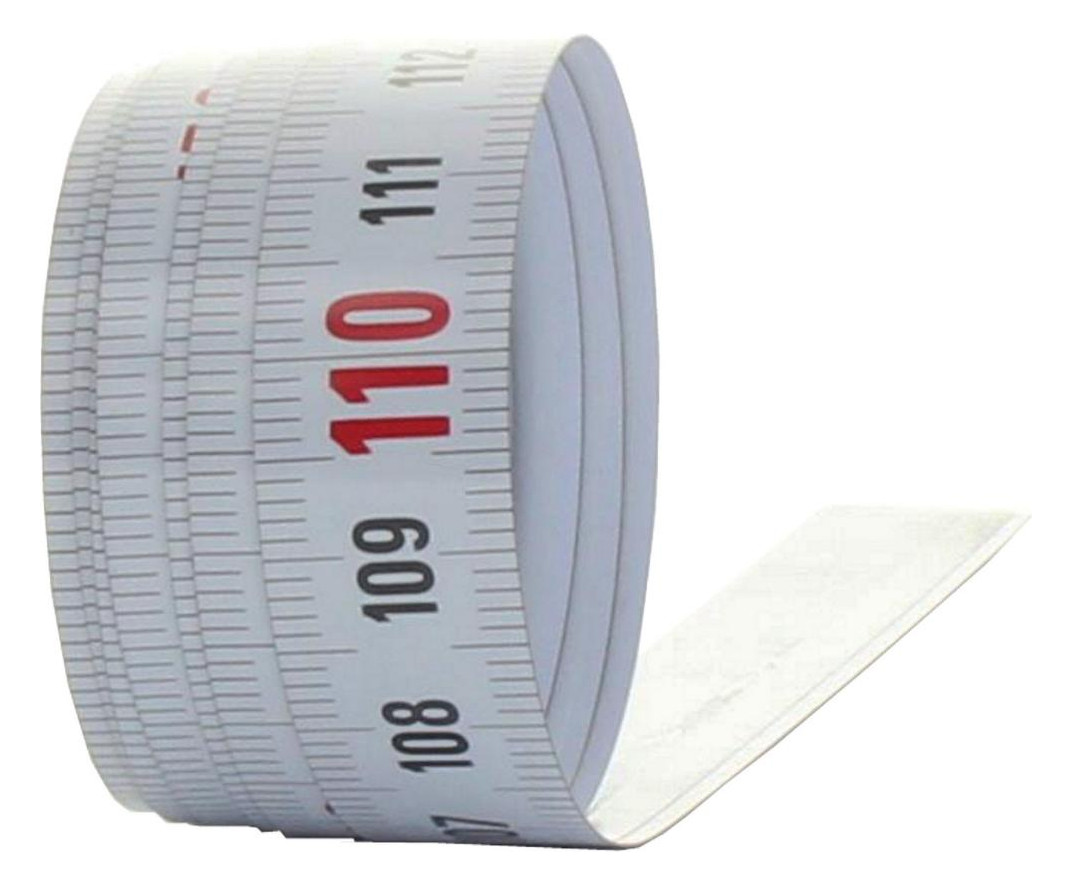Hedue Maßband 1m x 13mm selbstklebend