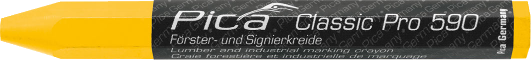 Pica Classic Förster- & Signierkreide Pro Gelb