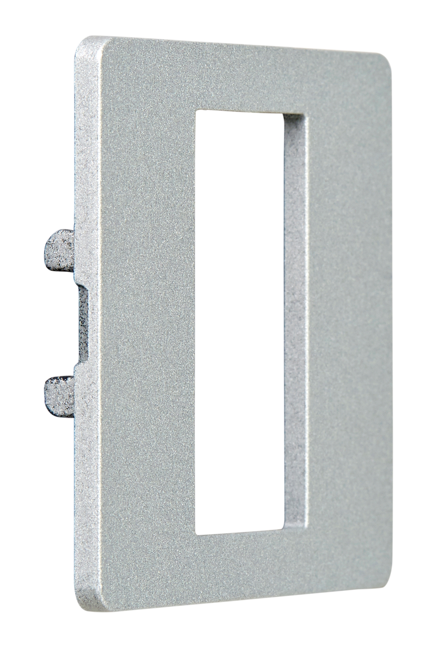 Artikelbild 2 des Artikels ekey Dekorblende unterputz weiß-aluminium 50x50
