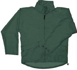 Regenjacke PU-Stretch Gr. L grün