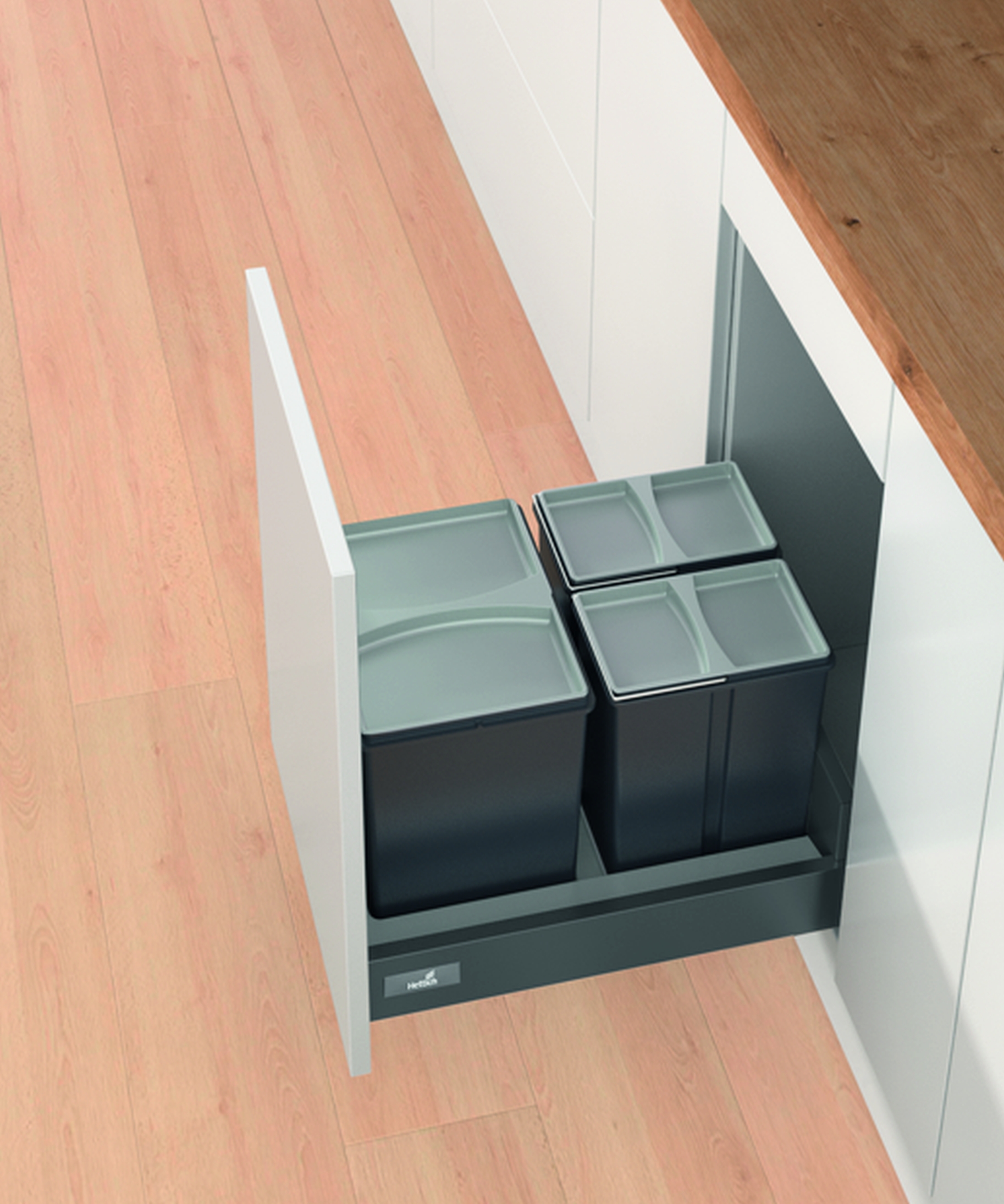 Abfallsystem Bin.it Smart 450-500  (16+2x8 Liter)