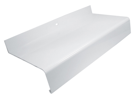 Artikelbild 1 des Artikels Alu-Fensterbank GS40 Ausl 110mm weiß RAL 9016 Alu-Fensterbank GS40 Ausl 110mm weiß RAL 9016