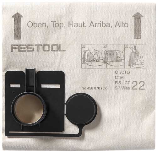 Festool Filtersack Vlies für Absaugmobil CT 44