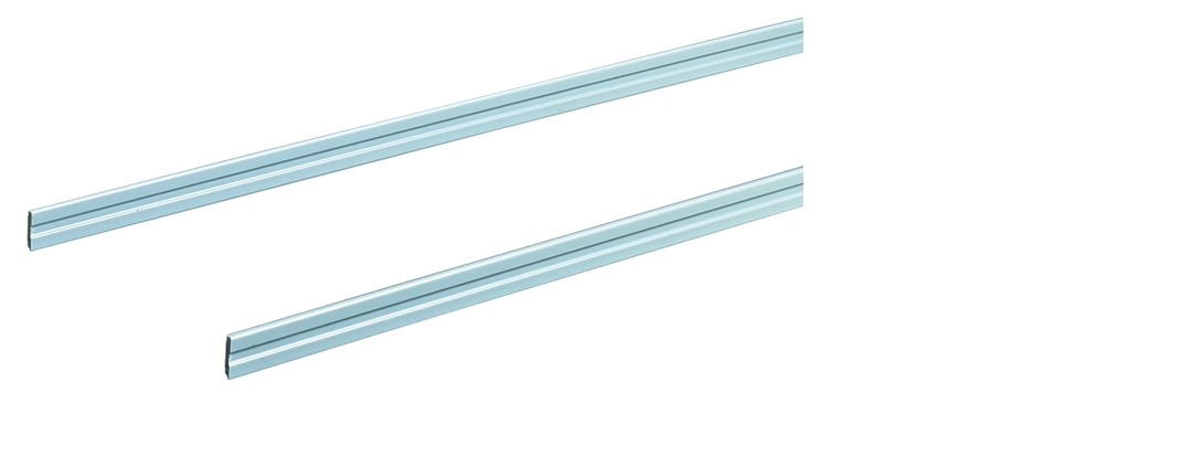 OrgaStripe Profil Kunststoff grau