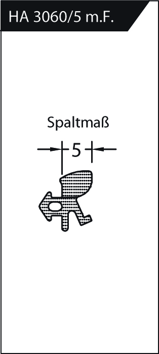 Artikelbild 1 des Artikels MIRA Dichtung HA 3060-5 N (Trockenverglasung) * MIRA Dichtung HA 3060-5 N (Trockenverglasung) *