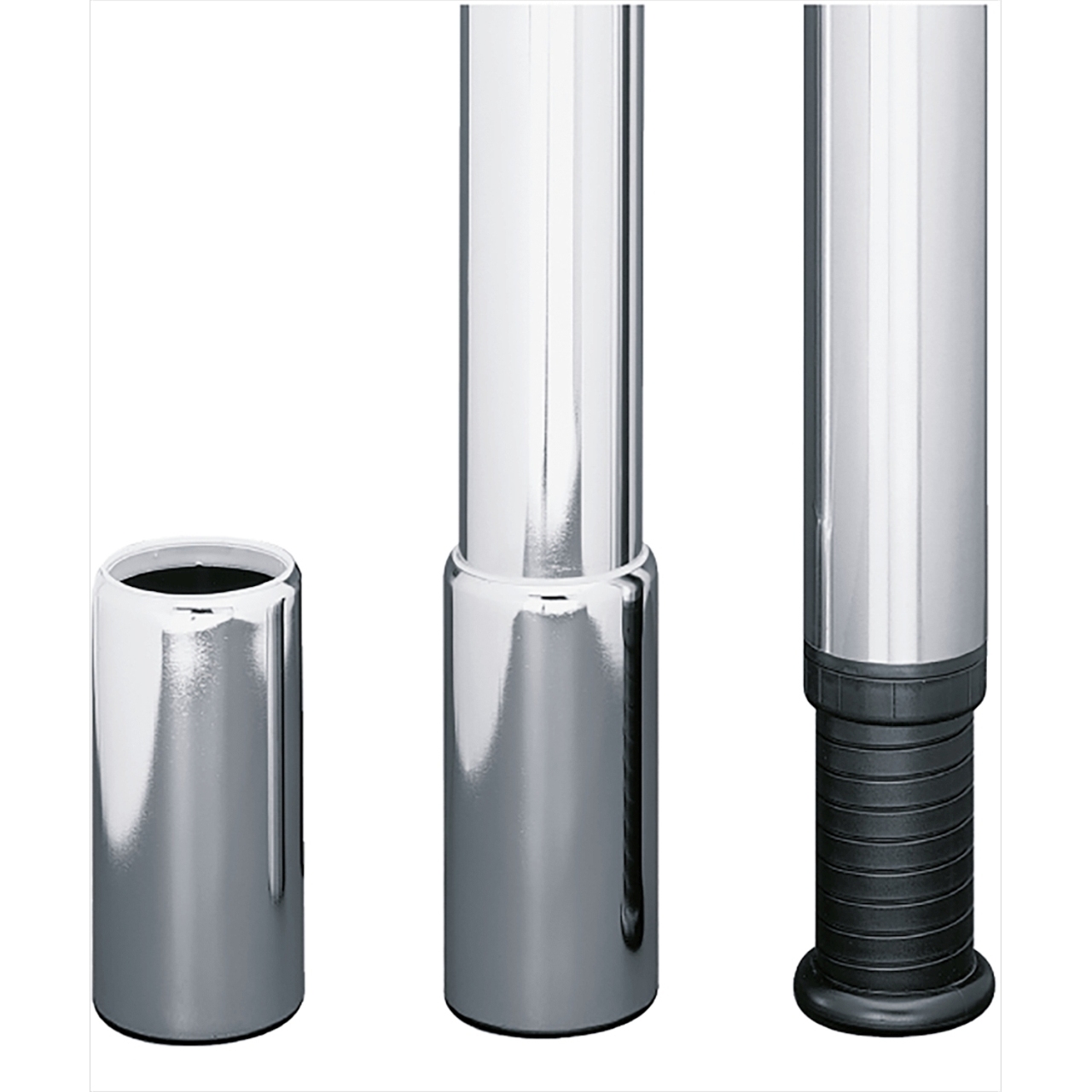 Artikelbild 4 des Artikels Stahl-Abdeckhülsenset 60mm Femico Chrom glänzend