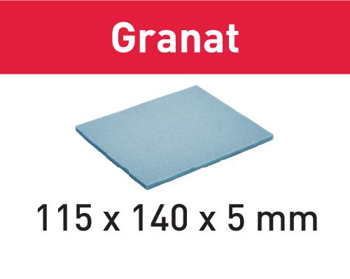 Festool Granat Schleifschwamm 115x140x5mm K280