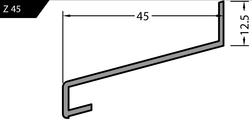 Artikelbild 1 des Artikels Blendrahmen-Abdeckung Z 45 - G 216 / C34 elox.* Blendrahmen-Abdeckung Z 45 - G 216 / C34 elox.*