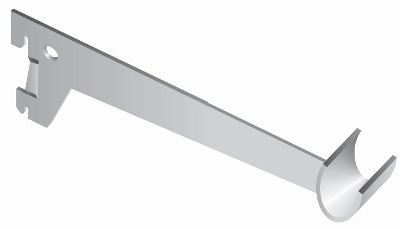 Artikelbild 1 des Artikels Dolle Träger 250 mm silber, für Kleiderstange Dolle Träger 250 mm silber, für Kleiderstange