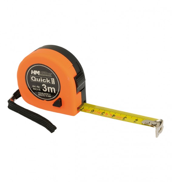 HM Rollmeter Quickstop 5 m Band 19 mm