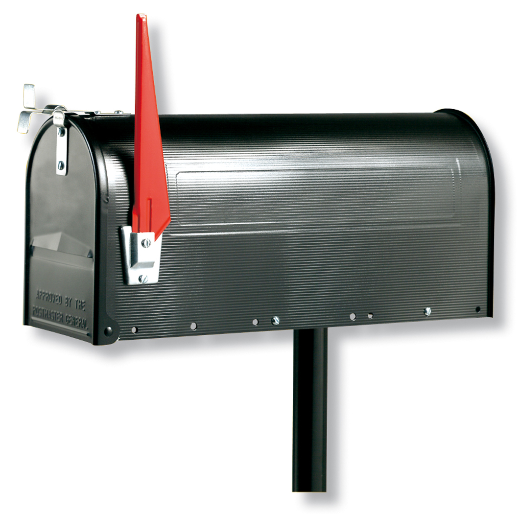 Burg US-Mailbox Briefkasten 891 S schwarz