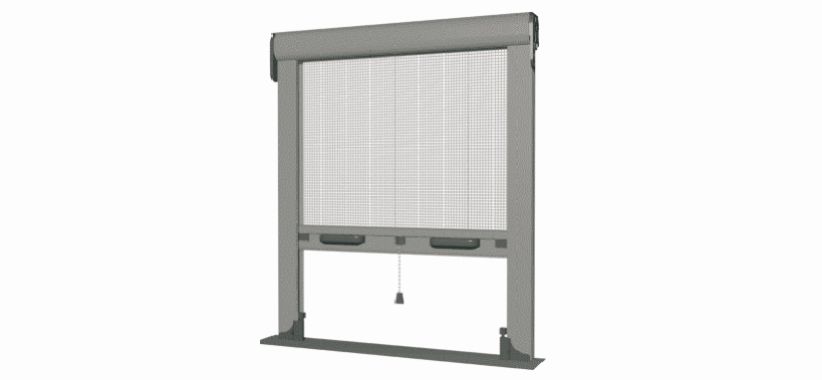 Artikelbild 2 des Artikels Insekten-Rollo für Fenster B 1000 x H 1500 mm weiß