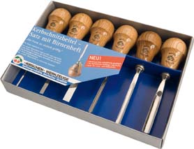 Artikelbild 1 des Artikels Kirschen Kerbschnitzbeitelsatz Nr. 5696 6teilig mi Kirschen Kerbschnitzbeitelsatz Nr. 5696 6teilig mi