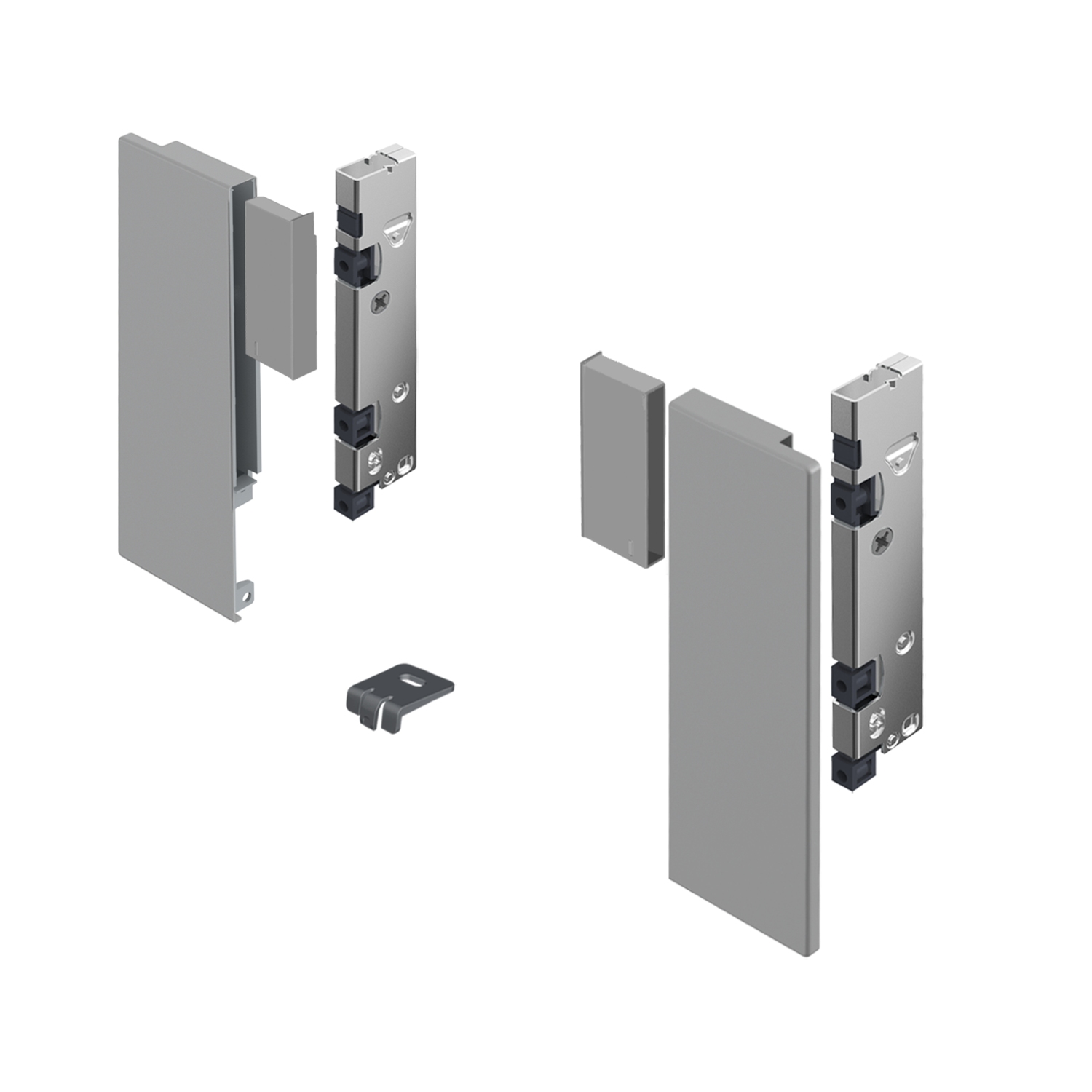 AvanTech YOU Verbinder gestaltbare Front silber