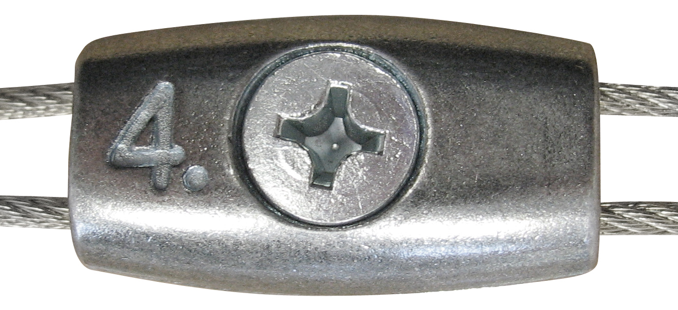 Artikelbild 1 des Artikels Eiformklemme 2mm Temperguss verzinkt Eiformklemme 2mm Temperguss verzinkt