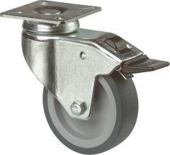 Artikelbild 2 des Artikels Apparate-Lenkrolle mit Feststeller Ø100mm Gummi