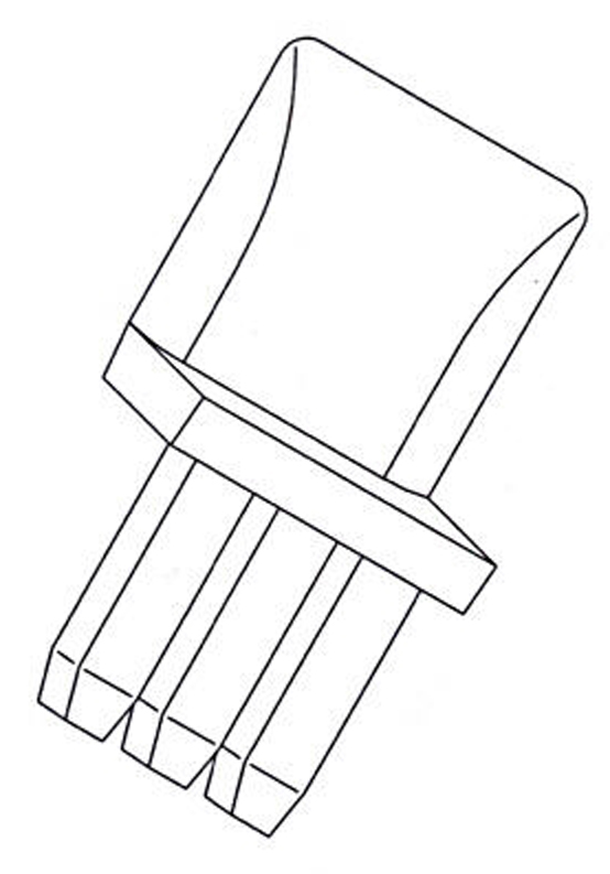 Artikelbild 2 des Artikels Primo Stulpkappen - anthrazit Paket á 100 Stück