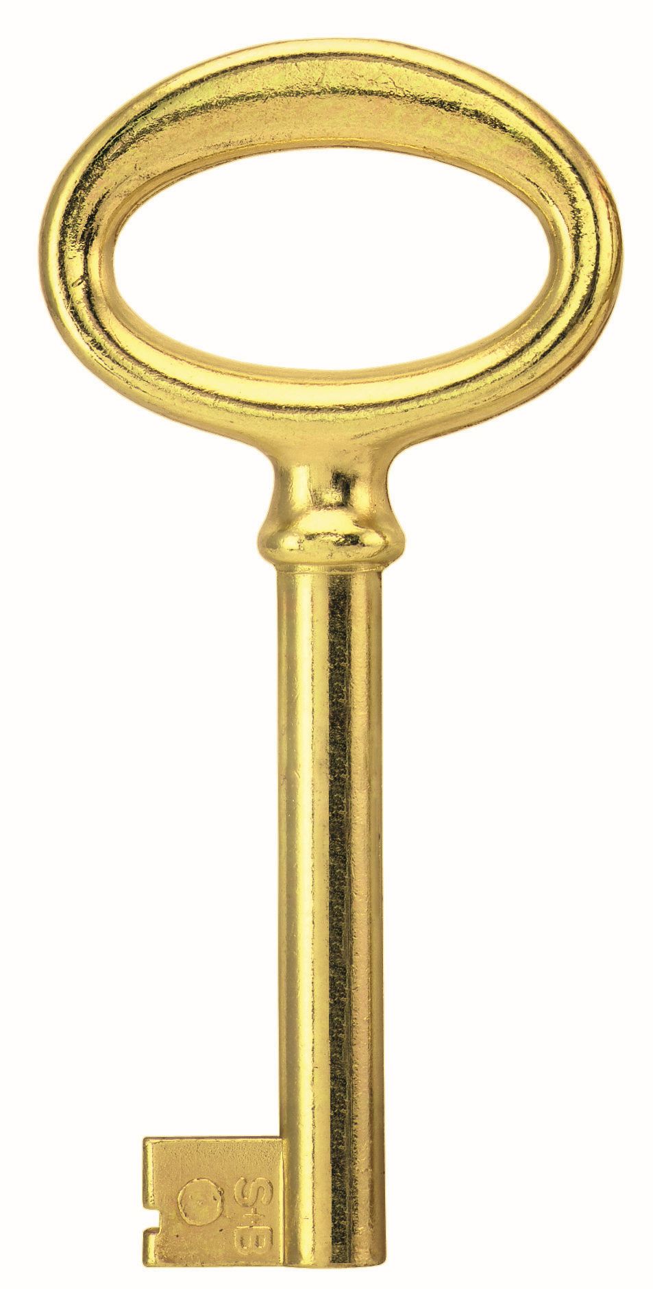 JuNie Schlüssel 0483 matt vernick. 6x6 mm, Zuh. 6