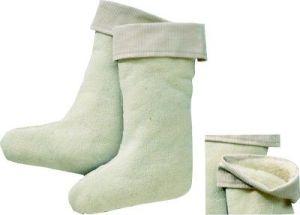 Stiefeleinsätze mit Stulpe Gr. 39-40