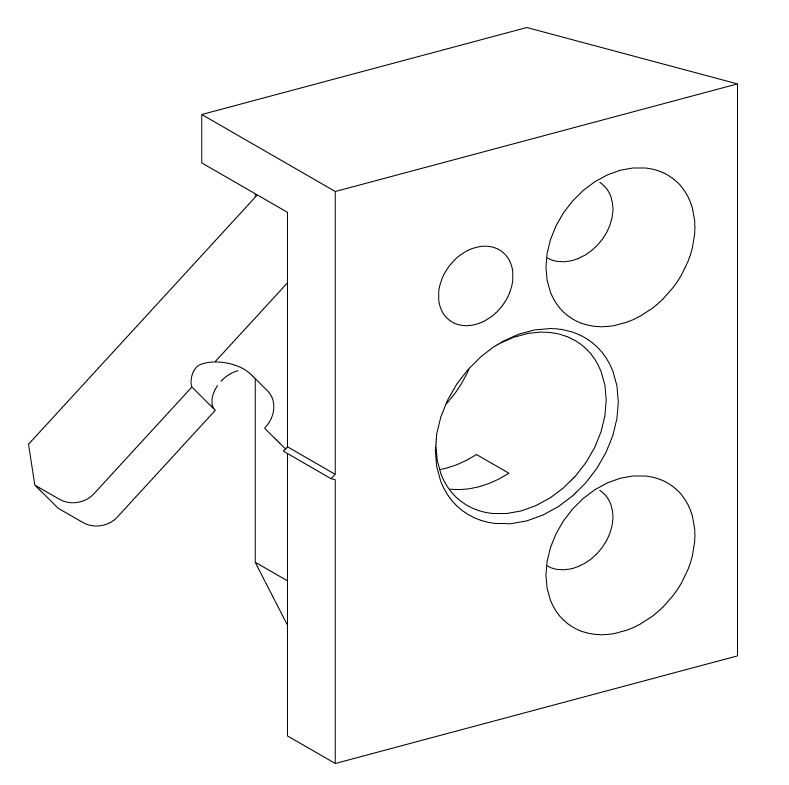 Artikelbild 1 des Artikels 11153 Sprossenkupplung 26 mm - braun 11153 Sprossenkupplung 26 mm - braun