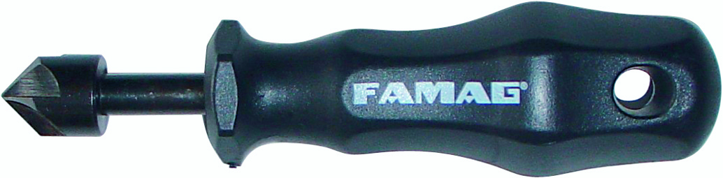Artikelbild 1 des Artikels Famag Handsenker 16mm 90° Kunststoffheft Famag Handsenker 16mm 90° Kunststoffheft