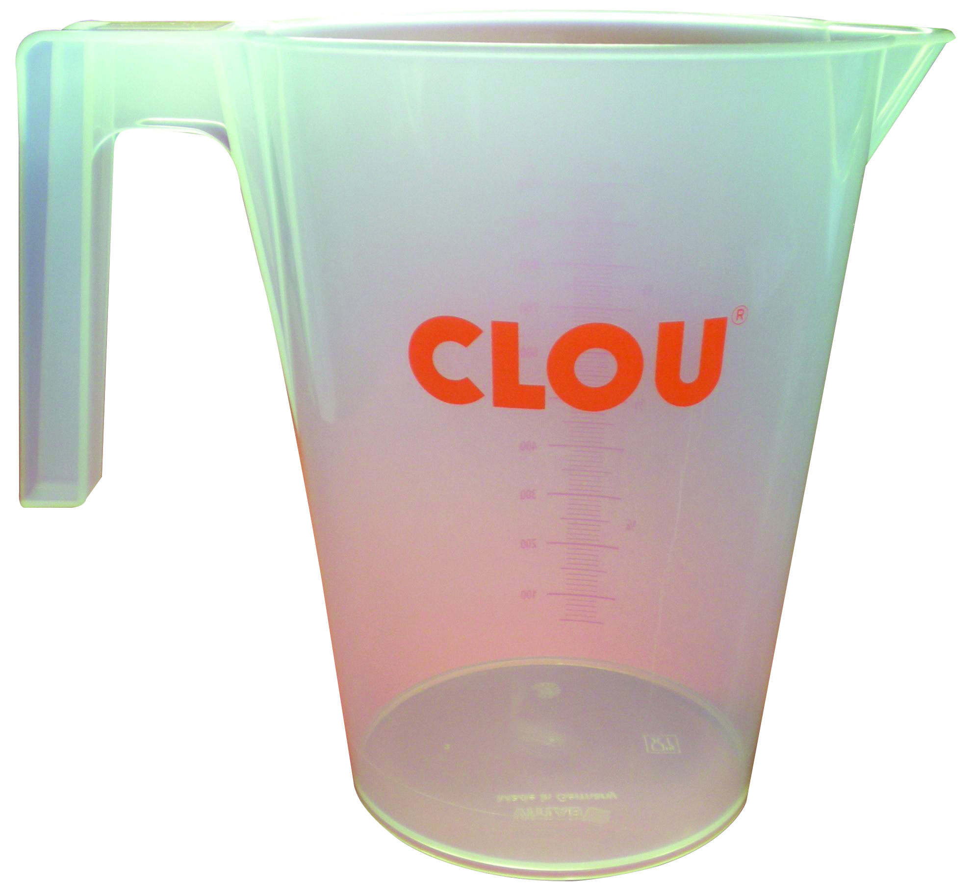 CLOU - Messbecher Kunststoff transparent 1 Liter