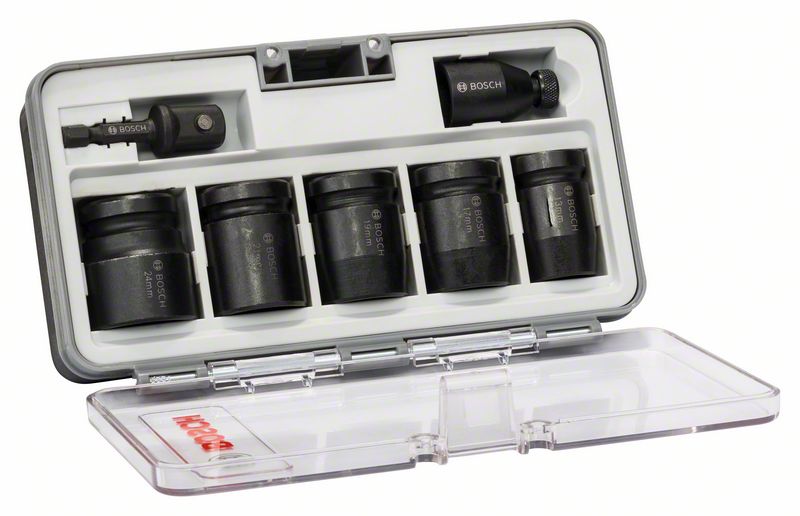 Bosch Impact Control Steckschlüssel Satz 1/2" 7tlg