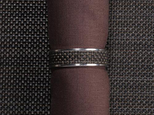 Serviettenring Mini Basketweave - Auslauf -