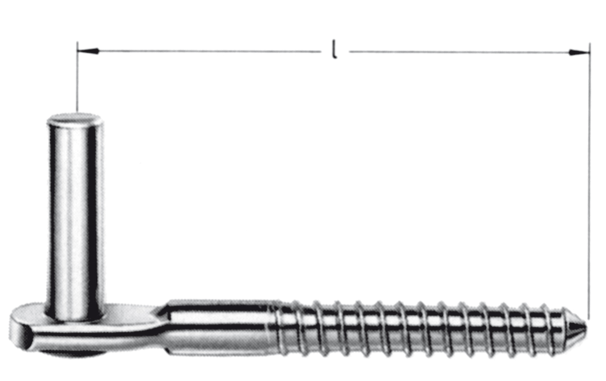 Holzschraubkloben Typ VIII a, 10er Dorn / 110 mm