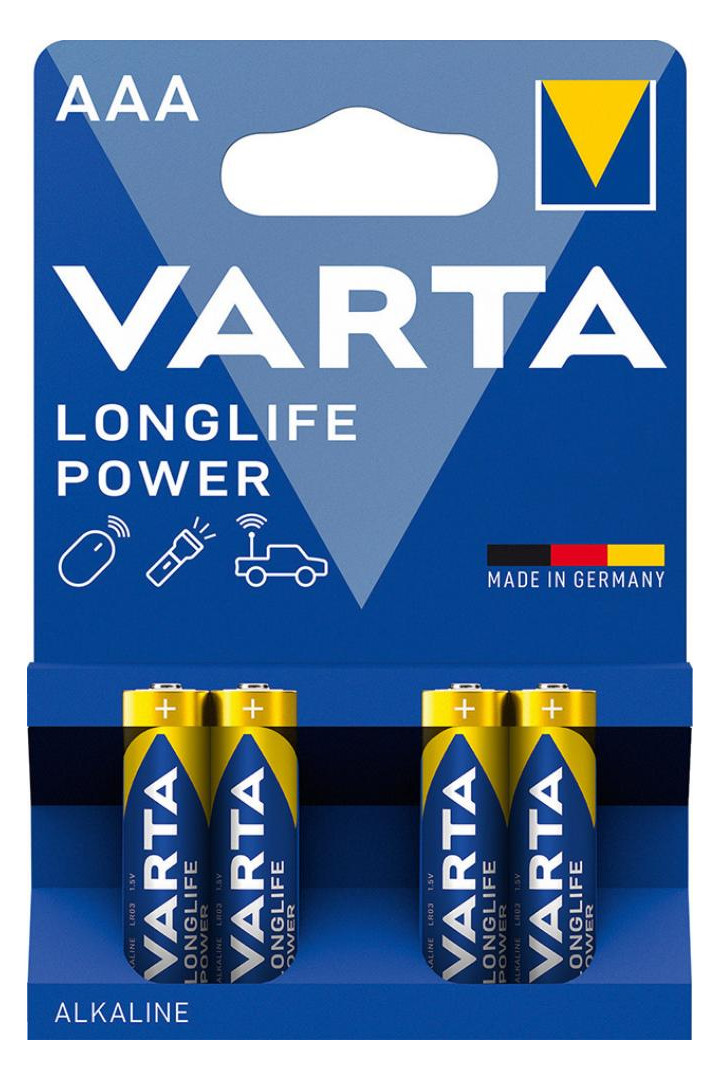 Varta Batterie Longlife Power Micro /AAA 1,5V